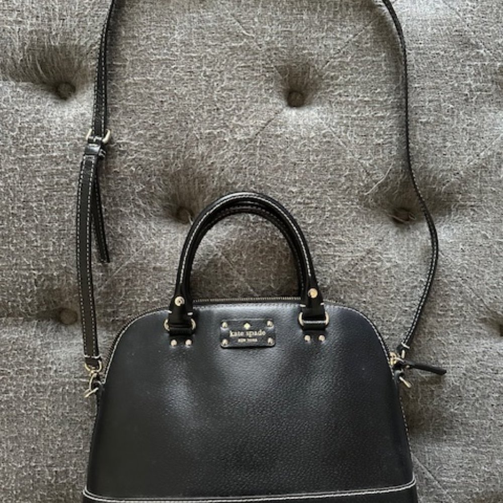 Black Kate Spade Satchel/Purse